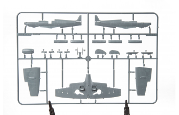 Сборная модель Истребитель Spitfire F Mk.IX