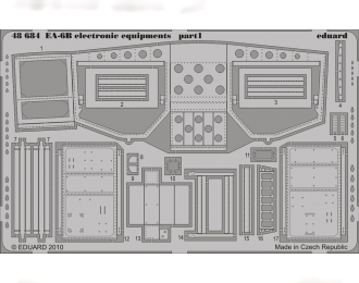 Фототравление EA-6B electronic equipments