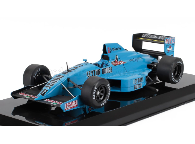 MARCH F1 881 Judd Team Leyton House №16 Season Ivan Capelli (1988) , Light Blue