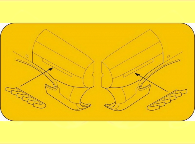 Typhoon Mk.I - Exhausts for Airfix kit