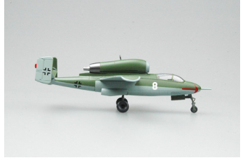 Heinkel He 162 Volksjager Display Model Luftwaffe 1./JG 1 Leck Airfield Germany 1945