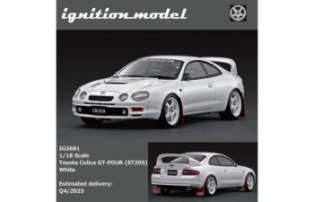 TOYOTA Celica GT-FOUR (ST205), white