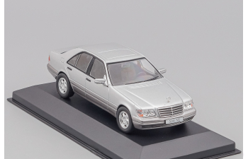 MERCEDES-BENZ 500 SE (1991), Mercedes-Benz Offizielle Modell-Sammlung 55, silver