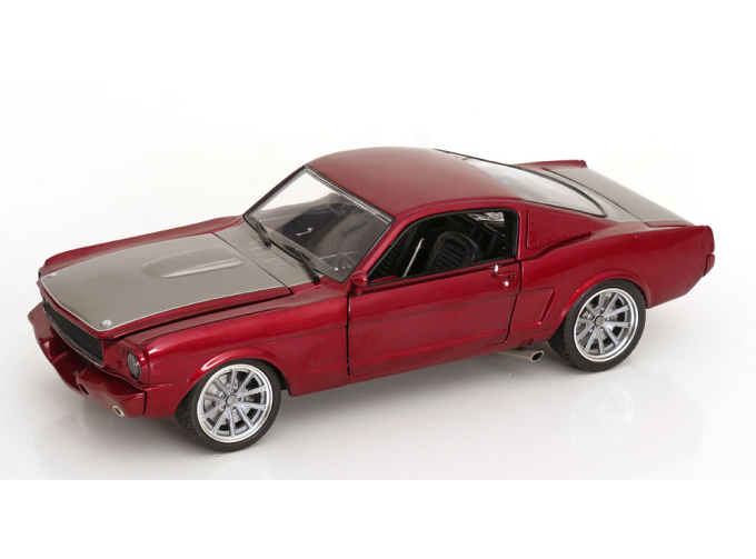 SHELBY GT350R Pro Touring (1965), red metallic / grey metallic
