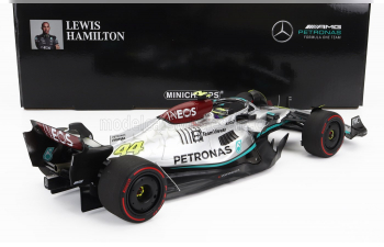 MERCEDES-BENZ GP F1 W13e Team Mercedes-amg Petronas F1 N44 2nd Brazilian Gp (2022) Lewis Hamilton, Silver Green