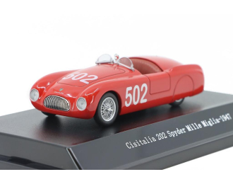 CISITALIA 202 Spyder №502 Mille Miglia (1947), red