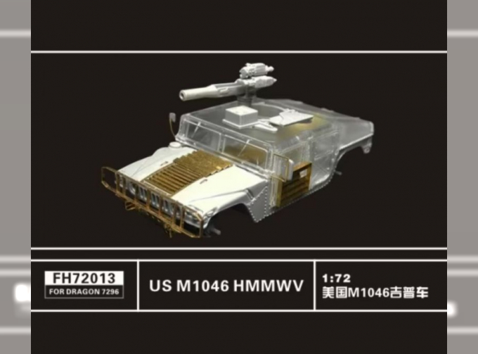 Фототравление US M1046 HMMWV