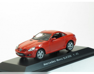 MERCEDES-BENZ SLK350 hard top, High Speed 1:43, red