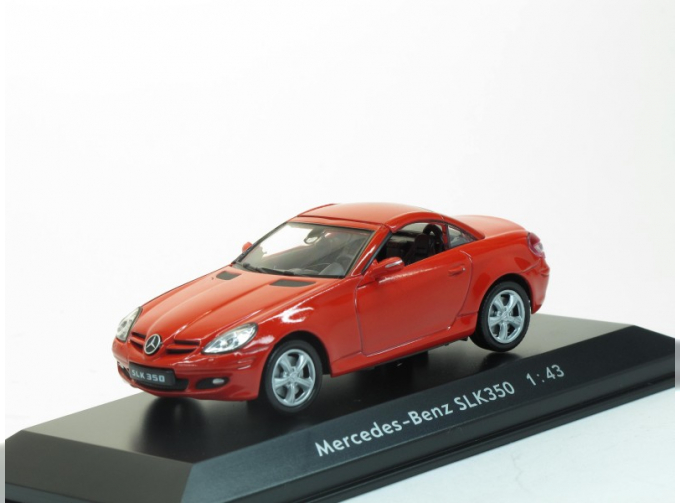 MERCEDES-BENZ SLK350 hard top, High Speed 1:43, red