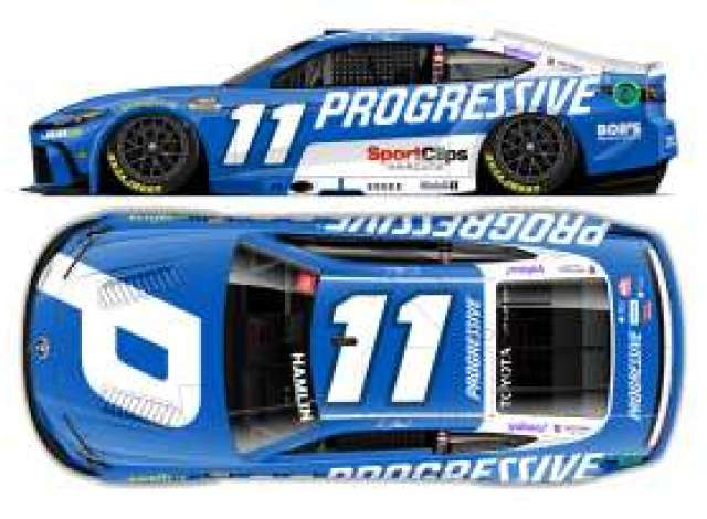 TOYOTA Camry XSE #11 Denny Hamlin *Progressive*, white/blue 2026