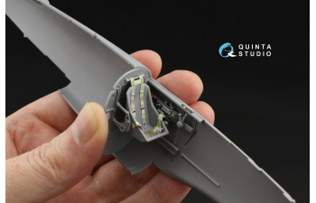 3D Декаль интерьера кабины Hs 123A-1 late/Hs 123B (ICM)