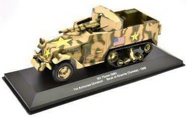 бронетранспортер САУ M3 75mm Gun Motor Carriage 1st Armored Division Тунис 1942