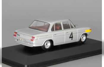 BMW 1800 Ti Winners 24h Spa-Francorchamps Ickx / van Ophem (1965), silver