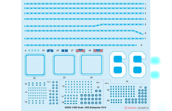 Сборная модель USS Enterprise CV-6