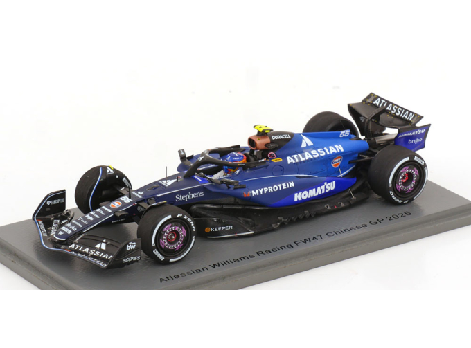 WILLIAMS FW47 №55 10th China GP Formula 1 Carlos Sainz jr. (2025)