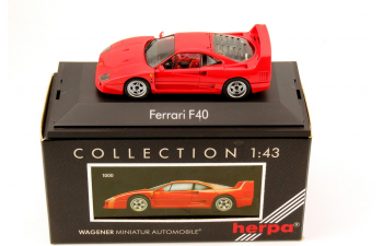 FERRARI F40 (1987-1989), red