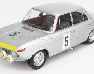 BMW 1800 Tisa N 5 24h Spa 1965 H.mairesse - H.hahne, Silver Yellow