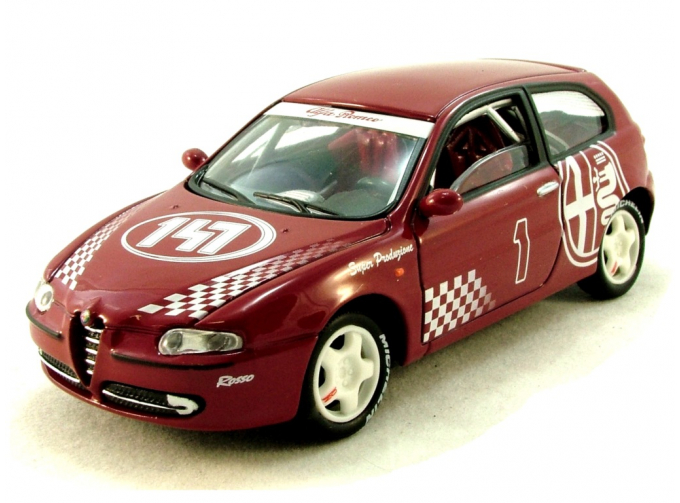 ALFA ROMEO 147 Racing #141 (2001), red