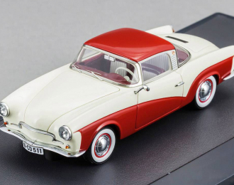 VOLKSWAGEN Rometsch Lawrence Coupe (1959), white / red