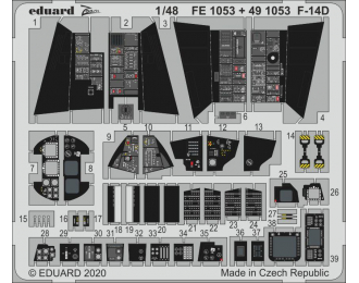 набор фототравления для F-14D