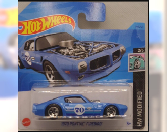 PONTIAC Firebird (1970), blue