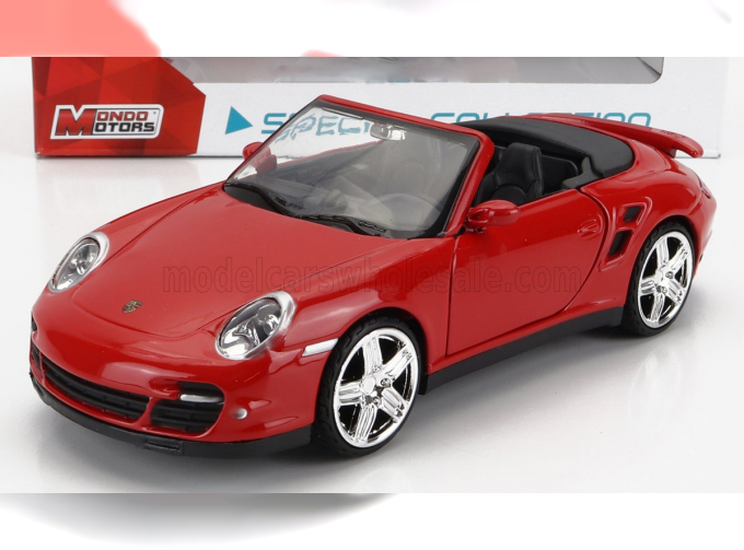 PORSCHE 911 997 Cabriolet (2005), Red