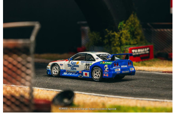 NISSAN Nismo GT-R LM №22 24h Le Mans Fukuyama-Kondo-Kasuya (1995)