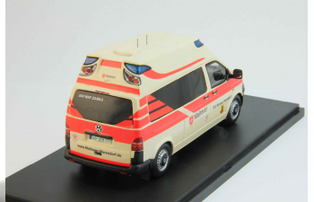 VOLKSWAGEN T5 Hornis Ambulance Malteser SEG Warendorf (2010), biege