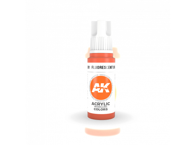 Краска акриловая 3rd Generation Fluorescent Orange 17ml