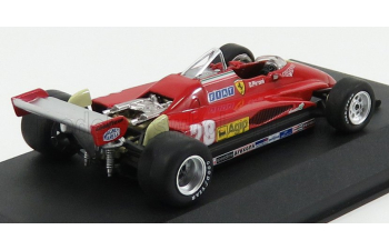 FERRARI F1 126 C2 №28 Season (1982) D.pironi, Red