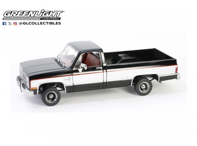 CHEVROLET K10 Silverado пикап (1986) Midnight Black/Steel Gray Metallic