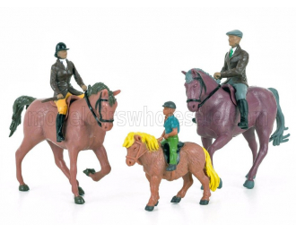 ACCESSORIES Horses With Figures, Various