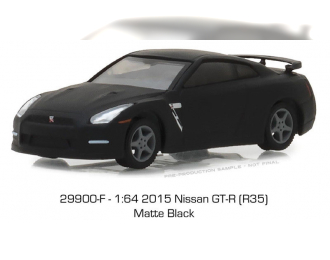 NISSAN GT-R (R35) 2015 Matte Black 