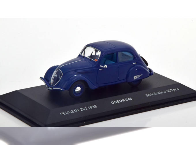 PEUGEOT 202 1939, dark blue