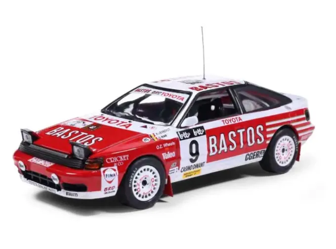 TOYOTA CELICA GT4 RALLY (ST165) TEAM BASTOS TOYOTA №9 3rd Rally Circuit des Ardennes (1990) Renaud Verreydt -Georges Biar