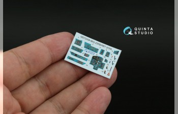 3D Декаль интерьера кабины МиГ-25РБ/МиГ-25РБТ (ICM)