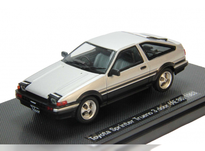 TOYOTA AE 86 Sprinter Trueno 3-dr. (1983), silver