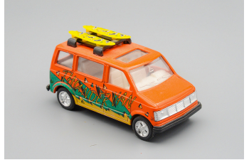 GMC Safari Thunder Van, Orange