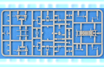 Сборная модель Французская противотанковая тачанка (6x6) W15T-CC