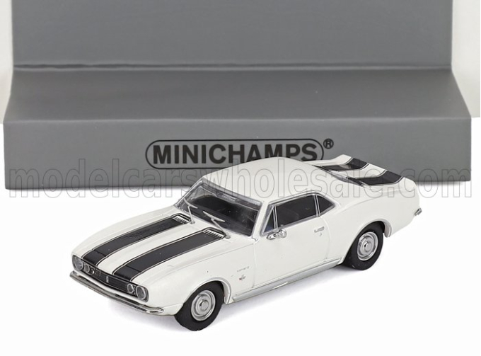 CHEVROLET Camaro Coupe (1967), White Black