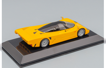 PORSCHE Dauer 962 (1993) - Con Vetrina - With Showcase, Yellow