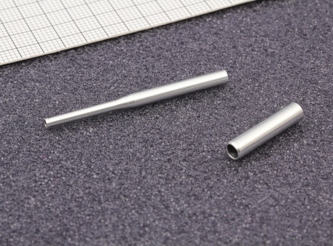 45-мм танковавя пушка 20К поздних выпусков (моноблок с сужением, плавный конус) для Т-80, Т-26, БТ-7, Т-28, БА. Вариант с втулкой