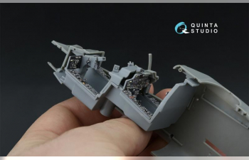 3D Декаль интерьера кабины AH-64A (Hasegawa)