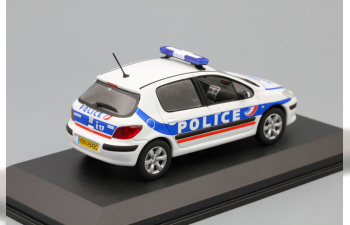 PEUGEOT 307 Police Nationale, white / blue