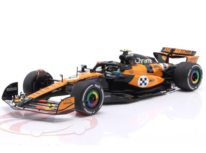 McLAREN MCL39 #4 Winner Monaco GP Formula 1 World Champion Lando Norris (2025)
