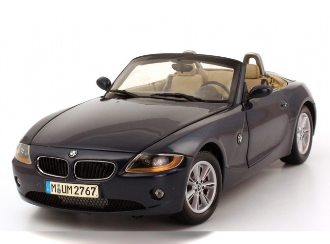 BMW Z4 Convertible (2002), dark blue-metallic