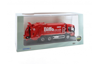 DENNIS Eagle Olympus Refuse Truck Biffa, red