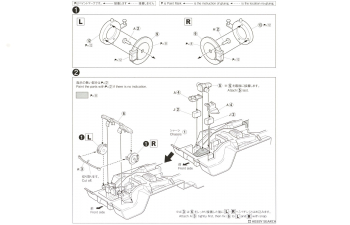 Сборная модель Toyota RN30 Hilux Lift-Up Custom '78