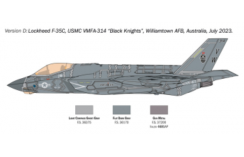 Сборная модель LOCKHEED MARTIN F-35 C Lightning Ii Military Airplane 2011