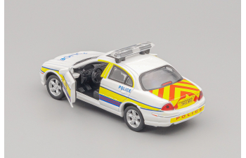 JAGUAR S-Type Police, white / yellow / red